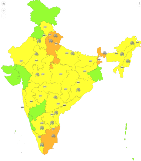 all_relief's tweet photo. Weather Alert: Monsoon rain in these 11 states for 3 days from today, IMD issues alert. The IMD has forecast thunderstorms over Sikkim, Meghalaya, Arunachal Pradesh, Assam, West Bengal, Uttarakhand, Uttar Pradesh, Madhya Pradesh, Karnataka, Tamil Nadu, Puducherry and Kerala today https://t.co/brSMbe5lnl