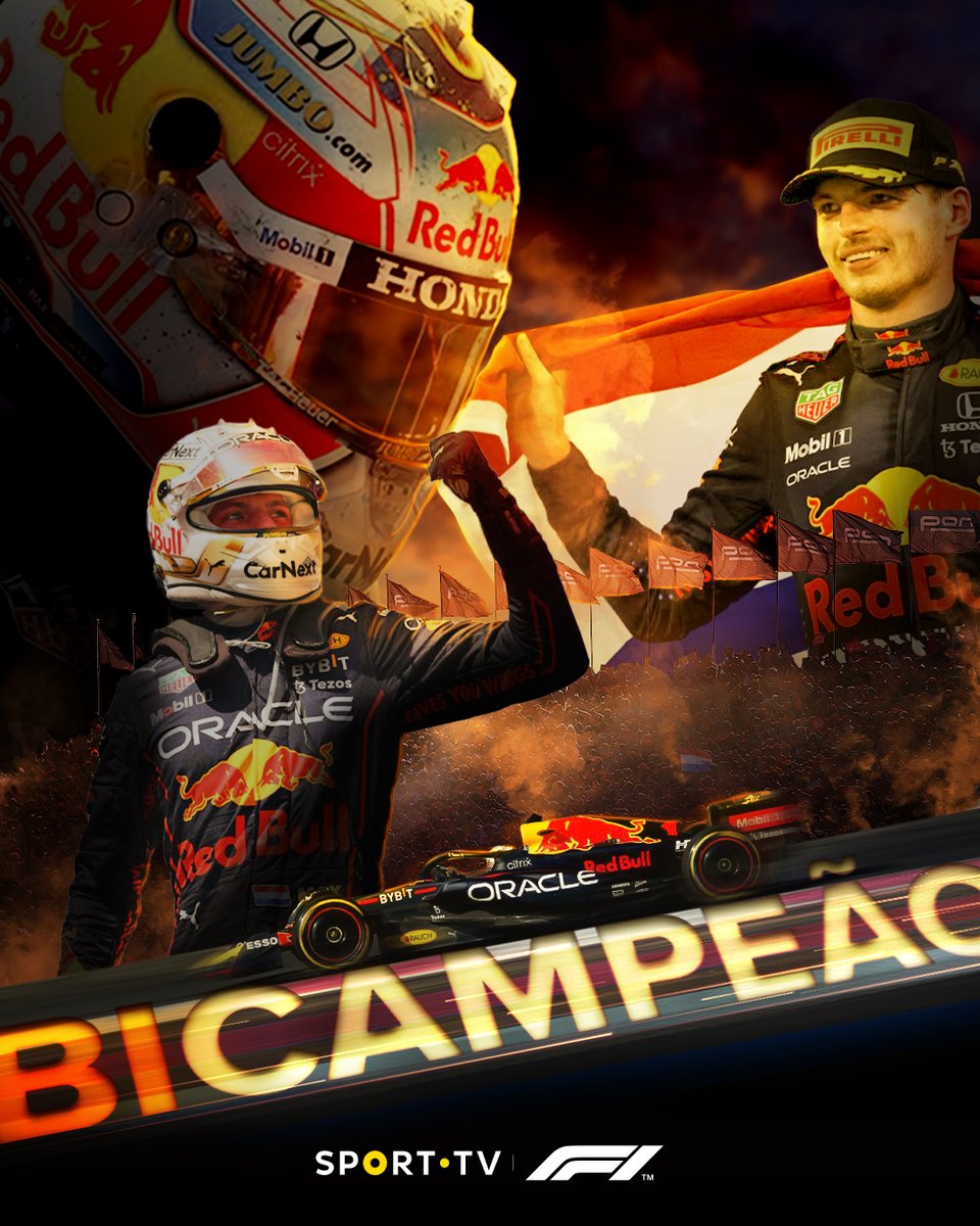 MAX VERSTAPPEN É BICAMPEÃO! 🔥

#sporttvportugal #F1naSPORTTV #F1 #Formula1 #MaxVerstappen #RedBullRacing <a href="/Max33Verstappen/">Max Verstappen</a>