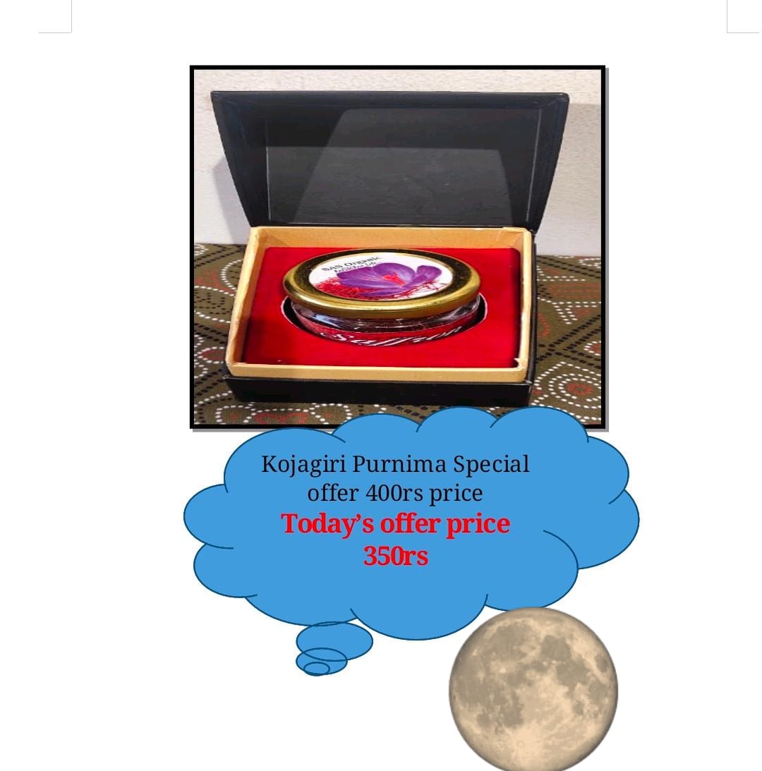 sas_organic's tweet photo. #sasorganic #organicfoodstore #ambernath #saffronkashmir #bestoffers #Available #bestproducts.
The best offer for saffron, Stock is available at Ambernath
SAS organic store
Home Delivery available🏡
Contact us- +91 70200 28881📞 https://t.co/hbShYwXpUe
