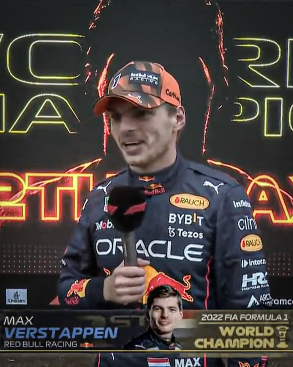 ESPNF1's tweet photo. Is he or isn't he World Champion?!

Just another day in F1 😅 https://t.co/3DdMMFeJ3O