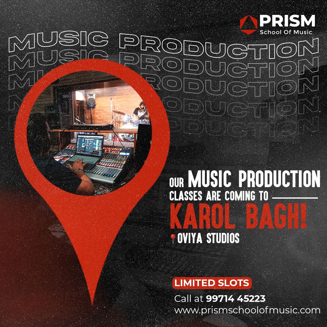 PrismMusic's tweet photo. Create your own song, and make it sound like a studio production!
Fully Practical Course | In-Studio Experience

Call us on 99714 45223

#musicproduction #karolbagh #delhi #sodelhi #thingstodoindelhi #oviya #prism #soundengineering #dj https://t.co/CANvyYxv1Z