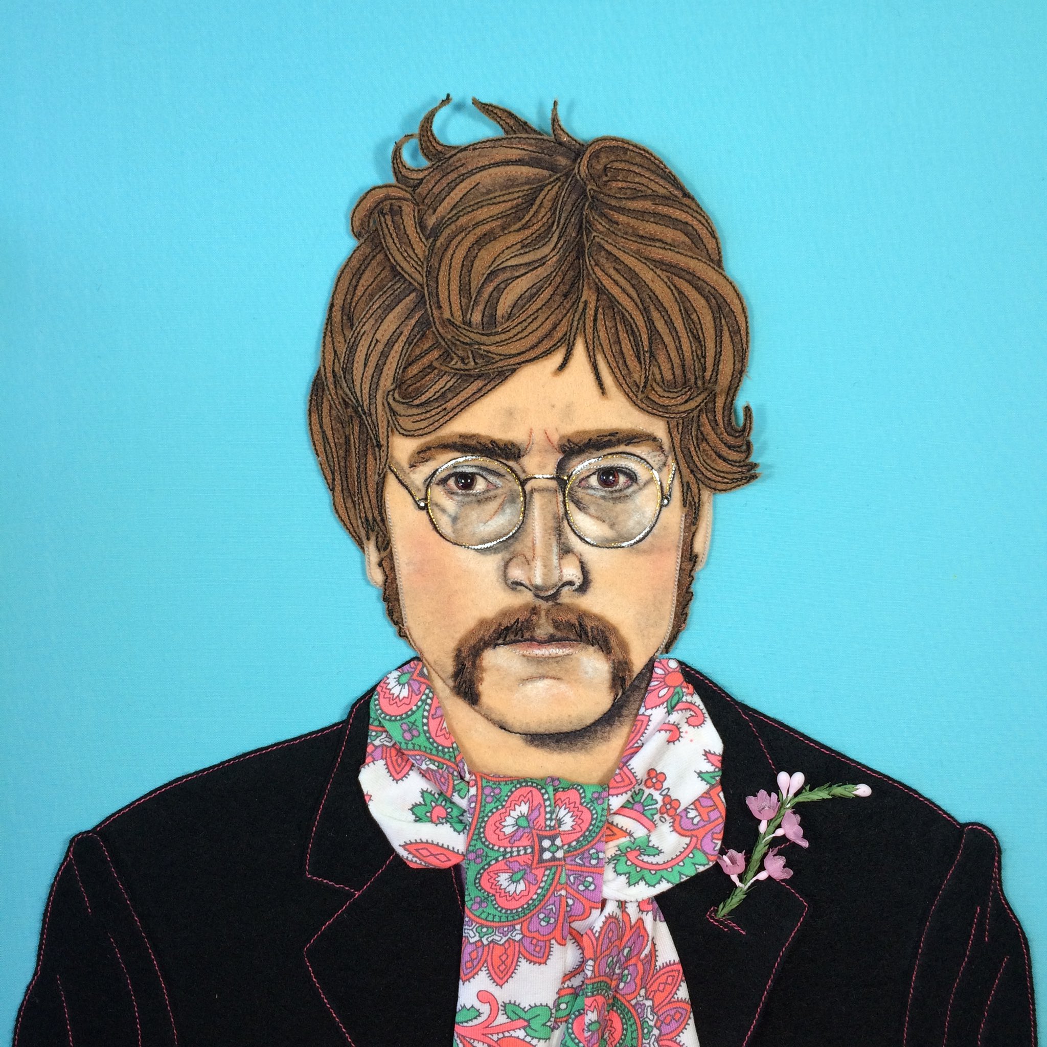 HAPPY BIRTHDAY TO JOHN LENNON. I WILL SEW YOU AGAIN ONE DAY! 