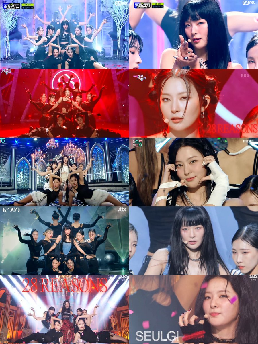 kangseulia's tweet photo. seulgi's first week music show promotions has ended! you did so well my beloved!! 💛 https://t.co/yEGqPCawto