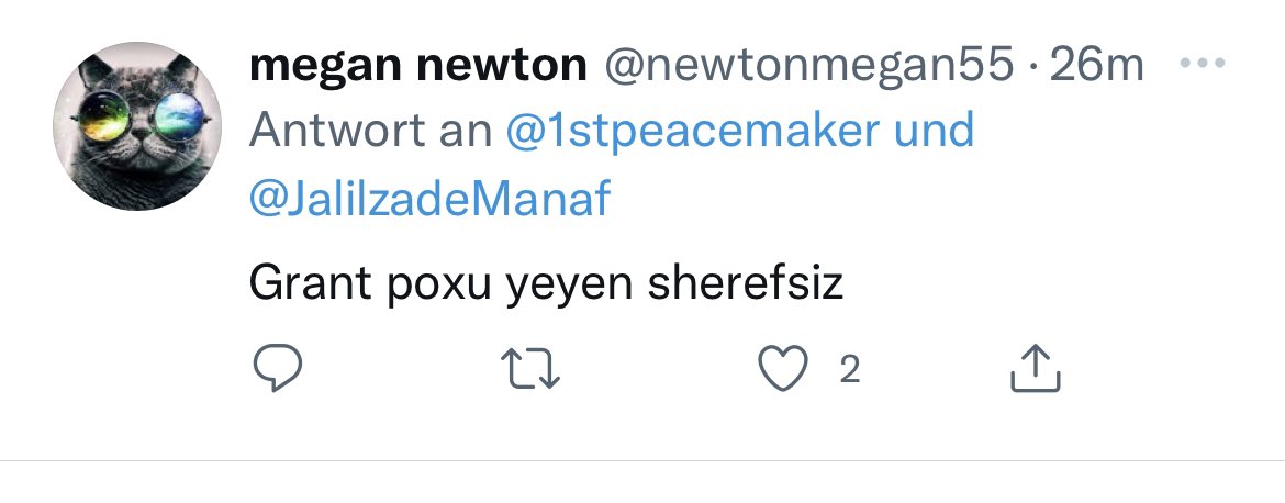 JalilzadeManaf's tweet photo. I called Armeni a democratic country and Aliyev was very angry.He sent against me an army of sheep trolls🐑 like himself.They claim that I receive grants from Armenians.According to these idiots,whoever speaks against Aliyev receives a grant from the Armenian lobby🤣.Democratic🇦🇲 https://t.co/ez2wRrUEUB