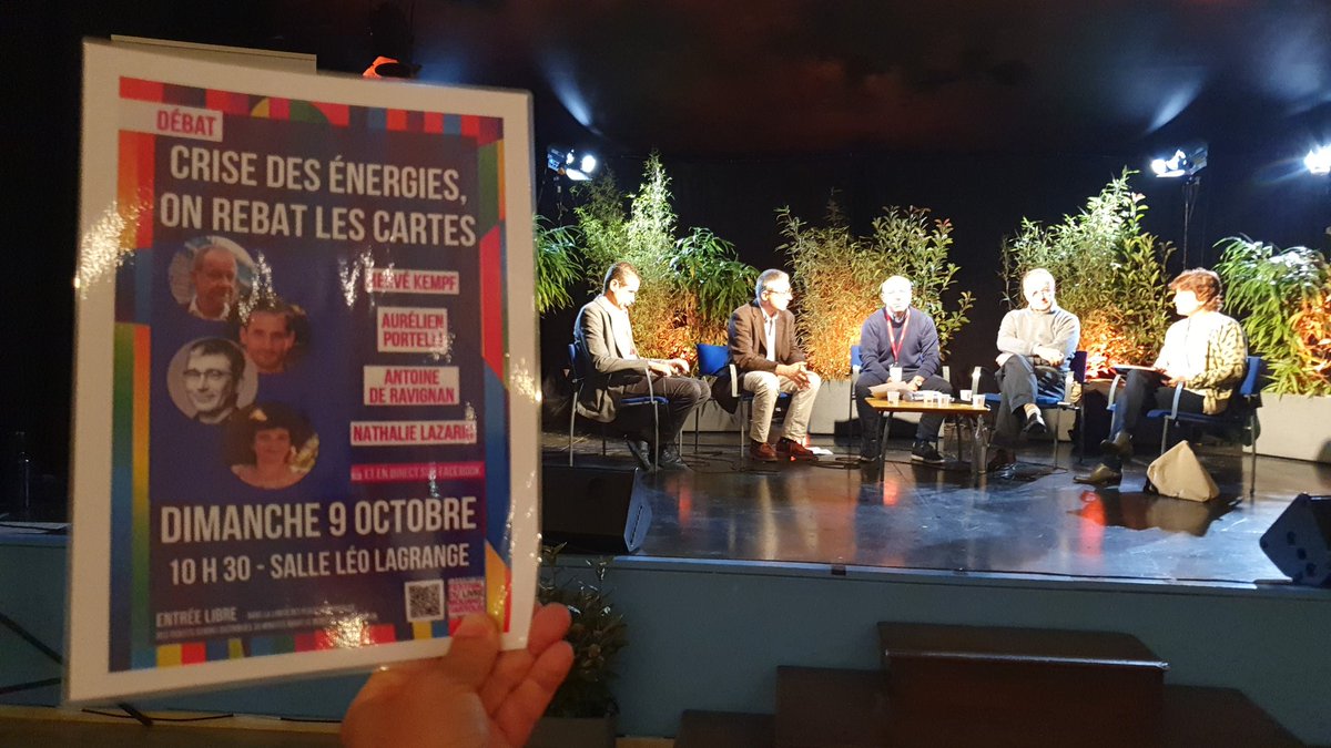 CNRS_COTEDAZUR's tweet photo. @FestivalDuLivre @MouansSartoux 
🎤Débat Crise des énergies, on rebat les cartes avec @KEMPFHERVE, Aurélien Portelli @Mines_Paris @AntoineRavignan, @LazaricN @CNRS directrice de recherche @GREDEG_UMR @INSHS_CNRS 
En direct sur Facebook ! 
https://t.co/zZkyMKzA6I https://t.co/01TfVNejIS