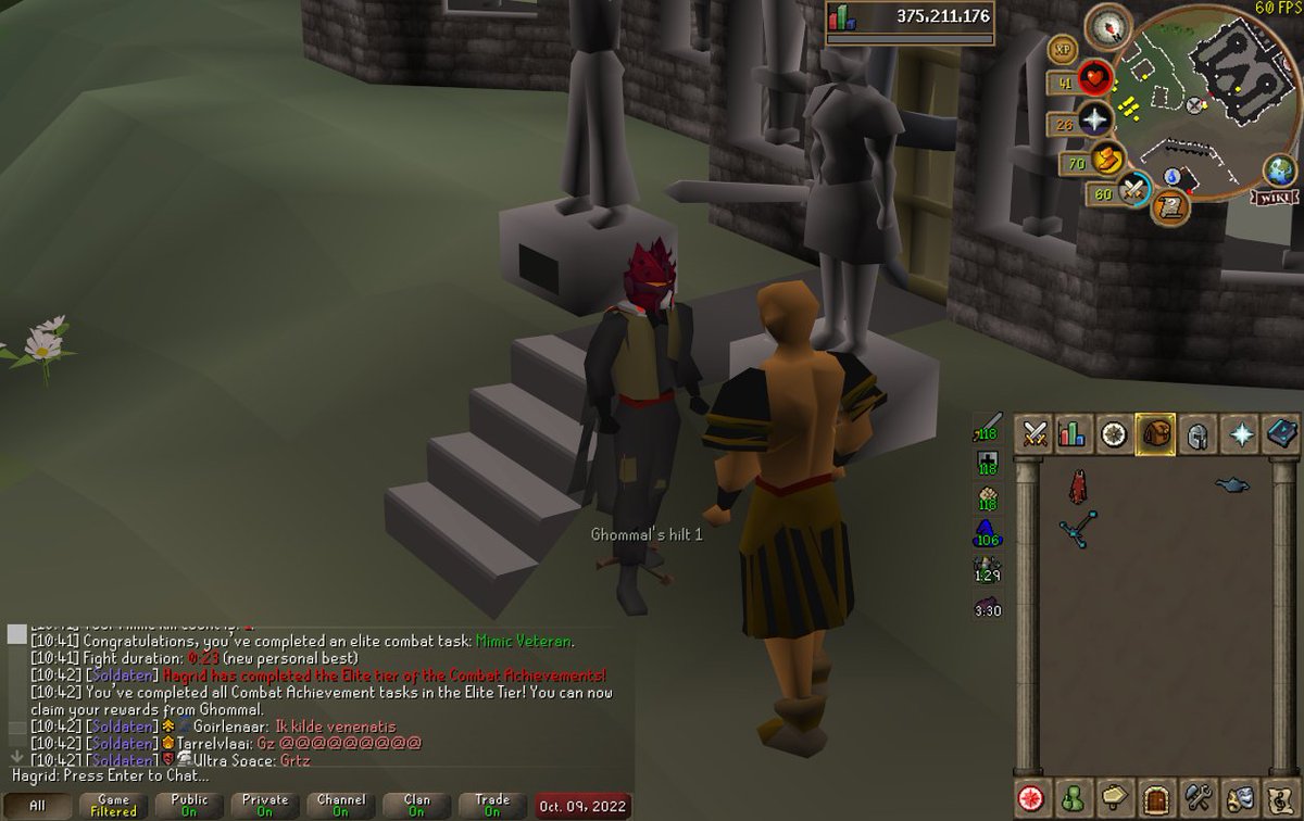 _dovv's tweet image. 52master clues later we finally get the mimic to complete Elite CA&apos;s