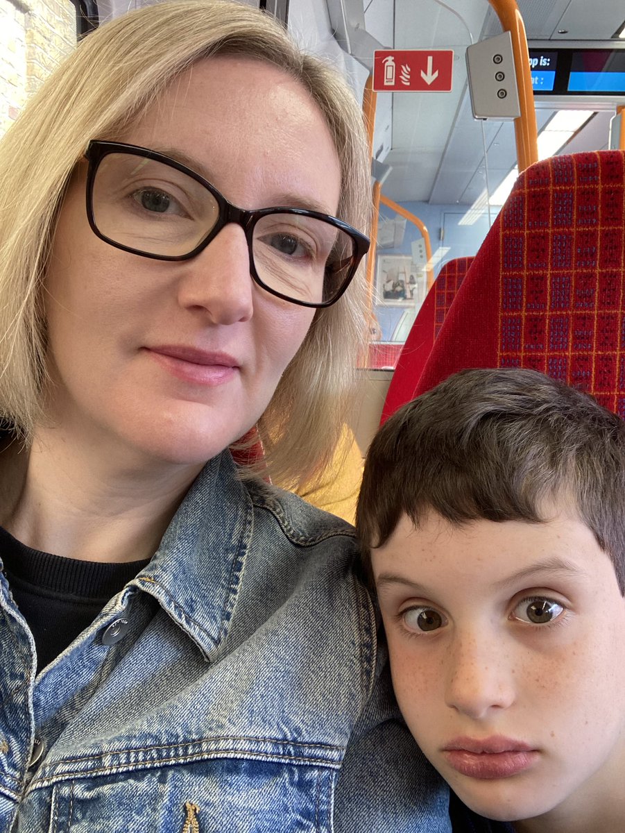 KBarrio's tweet photo. En route to #newscientistlive with my youngest! Really looking forward to it and to seeing the Van Tullekens! @DoctorChrisVT @xandvt https://t.co/EKESq9PCke