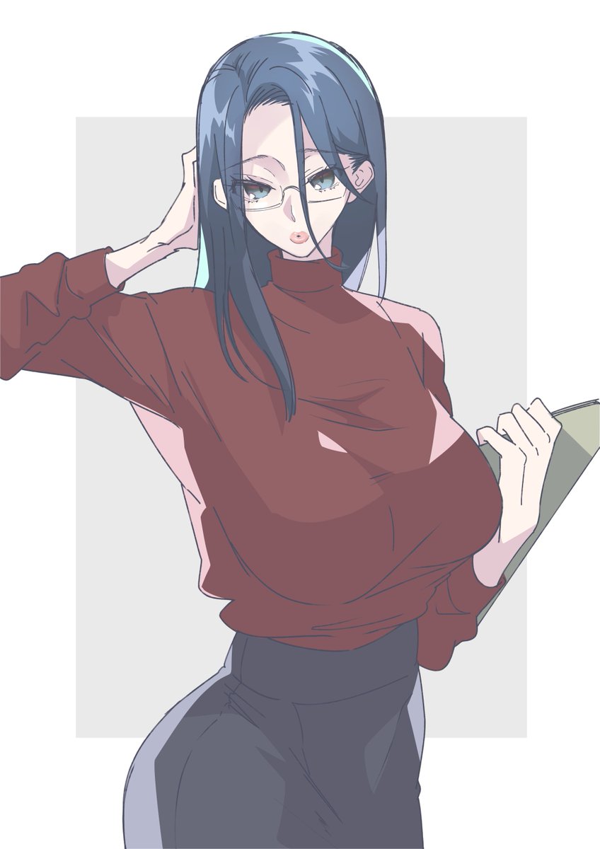 「ぺえおつが長い女 」|🐸女々男🐸のイラスト