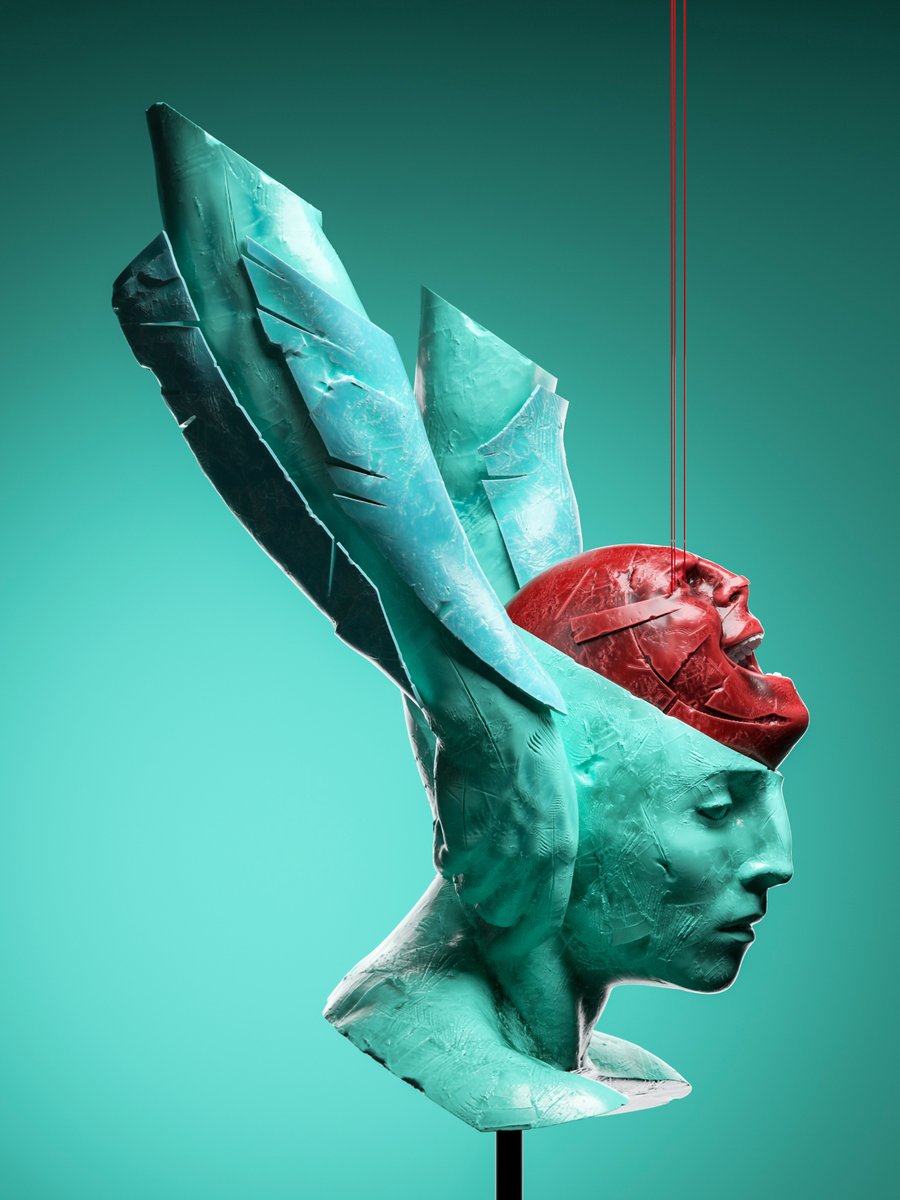 Kx________'s tweet photo. GM   |   Tell me what you feel, look into this sculpture https://t.co/GXGJbuELyW
