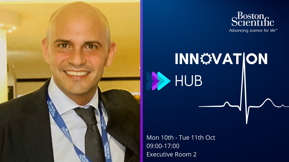 BSC_RhythmUK's tweet photo. Join Senior Product Manager Matteo Cerroni and our #EP innovation team tomorrow at the @BSC_RhythmUK Innovation HUB at #HRC2022
This is a great opportunity to get hands-on with #FARAPULSE, #POLARx, #RHYTHMIA,
@BaylisMedical's #VersaCross and more! https://t.co/7eBr6XL4Y2