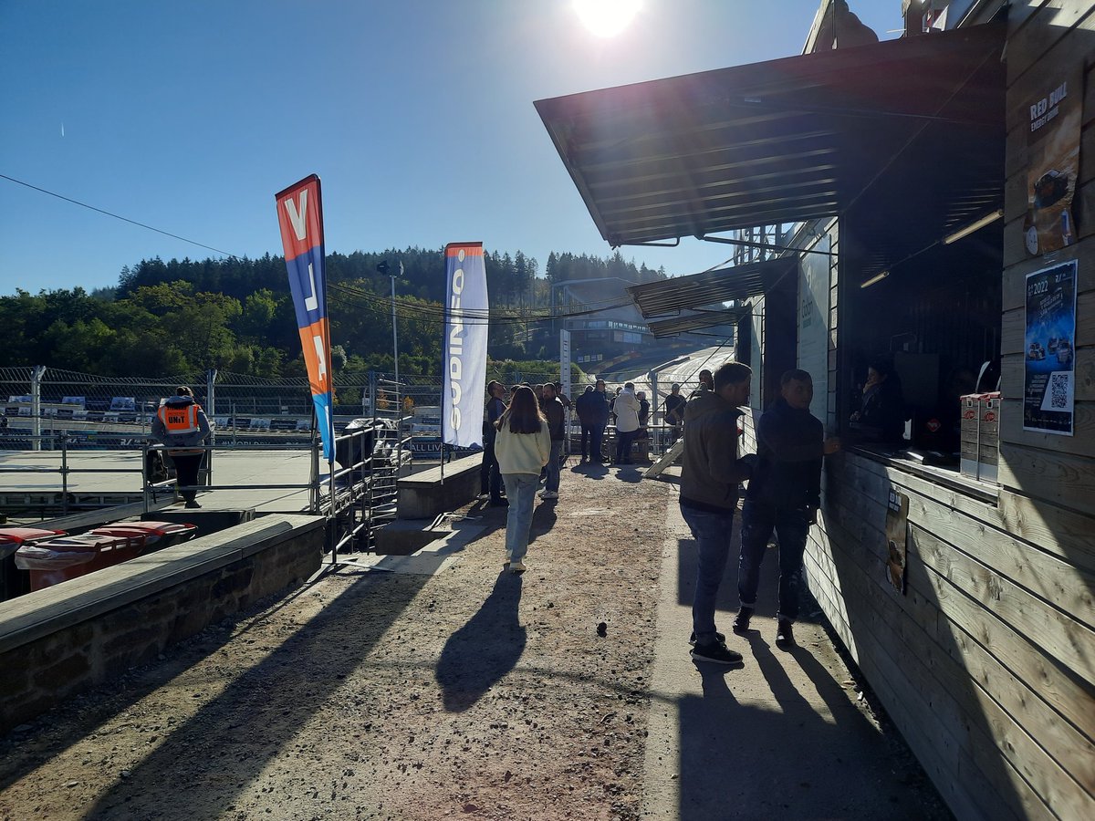 Almost time to go back racing but ! The Fanzone is there for you. Bouncing castle for the Kids, technifutur, waffles, food &amp; beverage - enjoy 🙂🙂