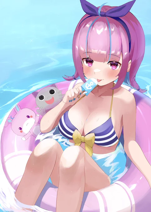 浮き輪ぷかぷかあくたん#あくあーと 