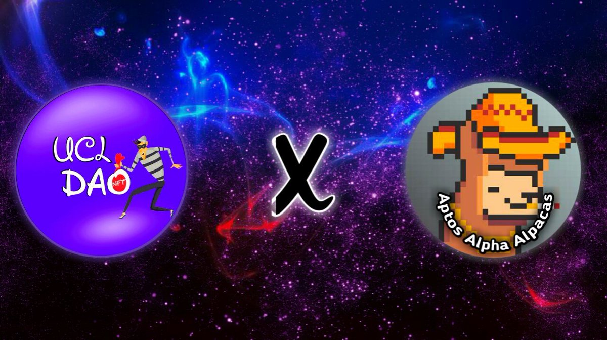 UCL_DAO's tweet photo. UCL DAO x Aptos Alpha Alpacas

🎟️5 × WL SPOTS RAFFLE

To enter:-

1. ➡️ Follow 
@UCL_DAO
@AptosAlpacas

2. ➡️ Like &amp; RT this post and tag 3 friends 

24 hours⏰ https://t.co/R3lng9n3qR