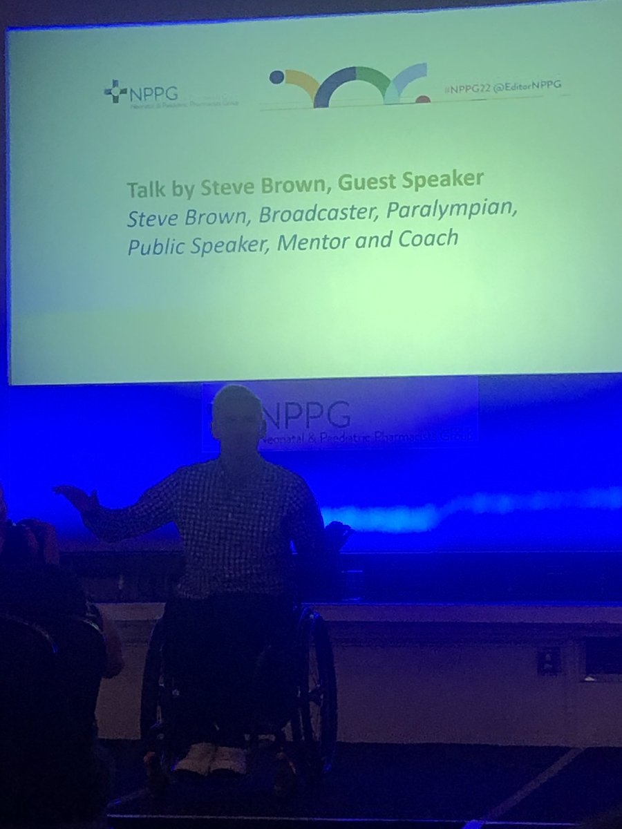 pharmernic's tweet photo. Ready to be inspired by Steve Brown #NPPG2022 https://t.co/EuI2AZsW3f