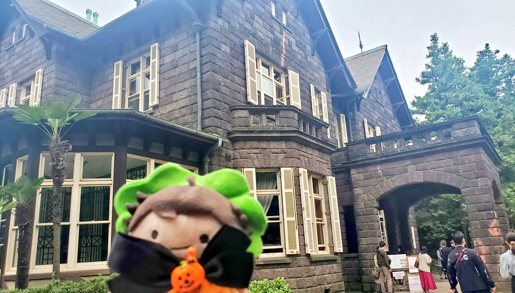 chococircus's tweet photo. ずっっと行こうと思っていた旧古河庭園、秋バラフェスタ始まったタイミングでいってきたよ。バラの花びら入ったアイスたべた🍨コンドル建築でのティータイムとか、レトロ建築好きにはたまらなかった❤館内は撮影禁止なので何回でも見たい！バラはほぼ咲いてなくてめっっちゃ緑でした！ https://t.co/30lpUyFR8u