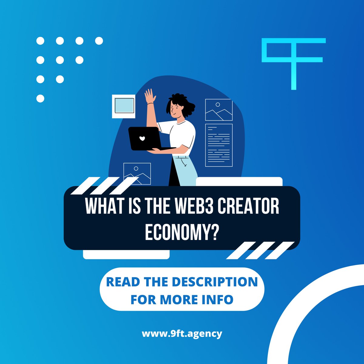 9FTAgency's tweet photo. The upcoming #Web3 paradigm of the #creatoreconomy aims to enable #creators to build their own independent “open economy” where they can co-own it with their fans and directly monetize it without looking to any third party.

@Cointelegraph 
#Web3developers https://t.co/fH6dc6S2ss