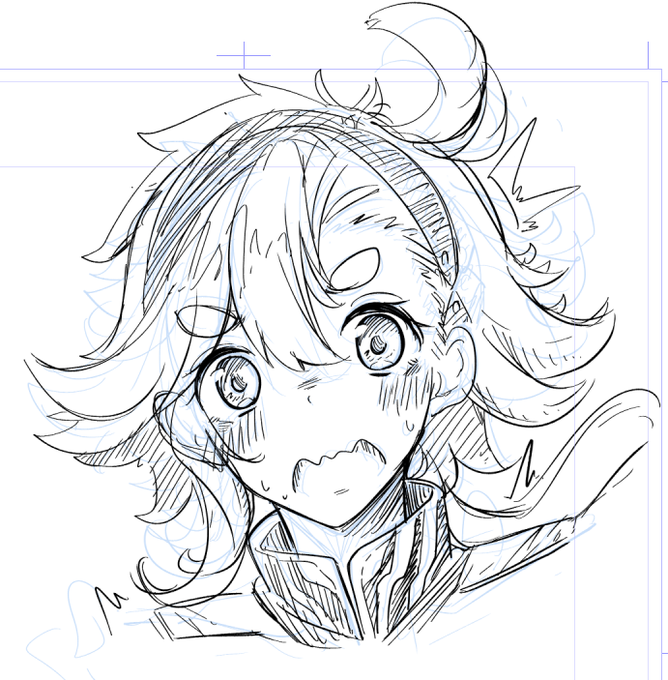スレッタには毎週こんな驚き顔してて欲しい。 #水星の魔女 