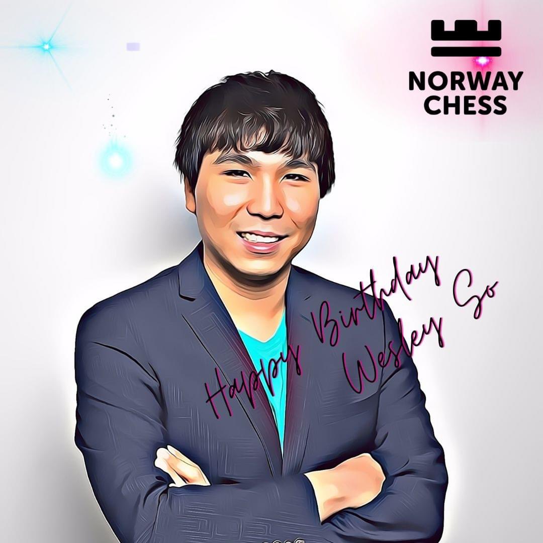 Happy birthday, Wesley So!    Have a great one!   
