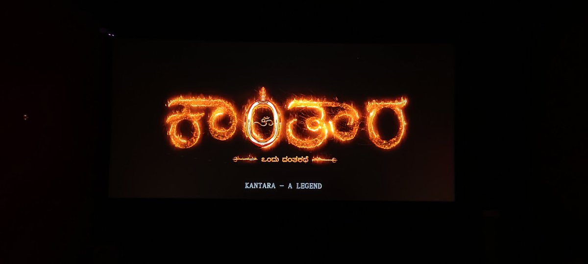 devadiga_charan's tweet photo. Worshipping Panjurli Daiva from the time of our ancestors to till today. This movie is mirror to reality. Showed our culture exactly. Touched my❤. Stry &amp; Scrnplay nicely Synched with our beliefs
Award winning Acting &amp; Direction by @shetty_rishab 
BGM❤ @AJANEESHB 
#HombaleFilms https://t.co/MtK95COsKD