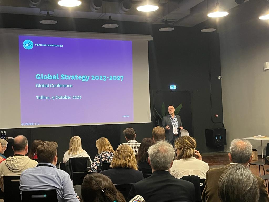 The #GlobalAssembly of #YFUGlobalConference2022 has begun. Next up: The Global Strategy for our worldwide #network of member organisations. #YFUspirit #YFUexperience #YouthForUnderstanding