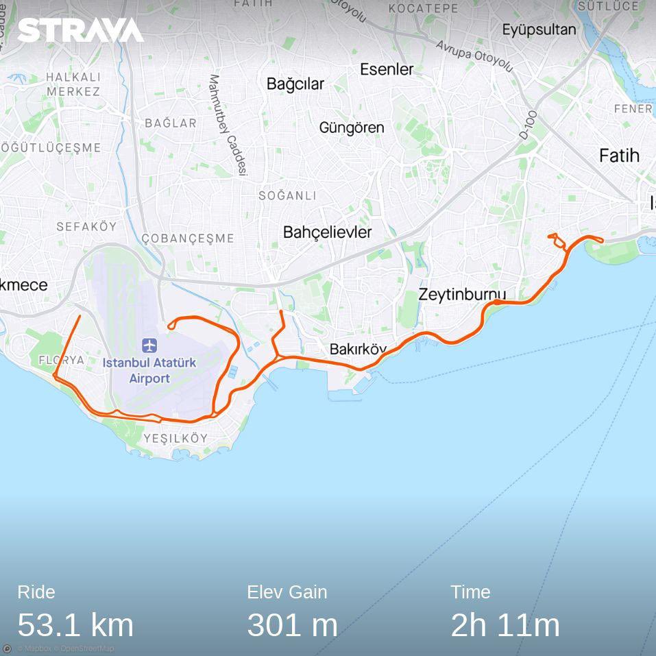 Sunday Ride 🚴🏼‍♂️

#strava #stravacycling #sunday #ride #bisiklet #istanbul #ridebike

Check out my ride on Strava.
strava.app.link/sNMg53HUYtb