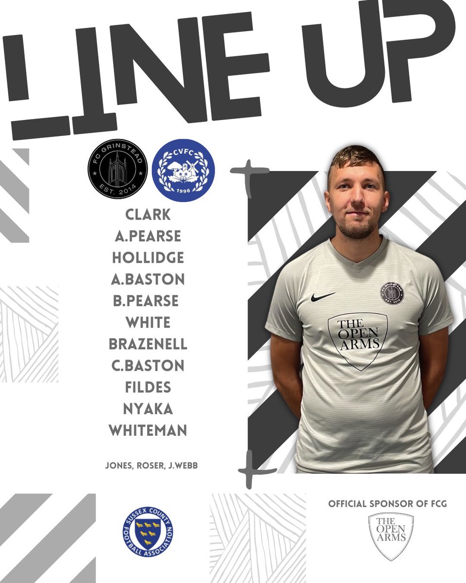 FCGrinstead's tweet image. MATCHDAY!