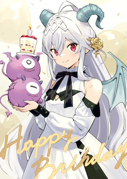 おメアちゃんおたおめ!#メアとの契約書#おメア爆誕 
