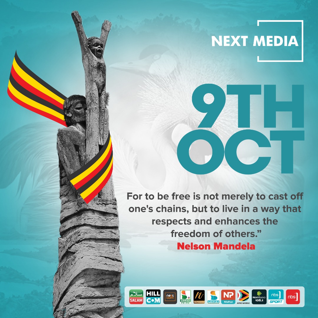 BrinteBrian's tweet photo. Happy 60th Independence Uganda from @nextmediaug.
@EkakDesigners @naya_t00 @ellymJunior #nextupdates #happyindependenceday #independenceuganda https://t.co/tZ1XqWY1tF