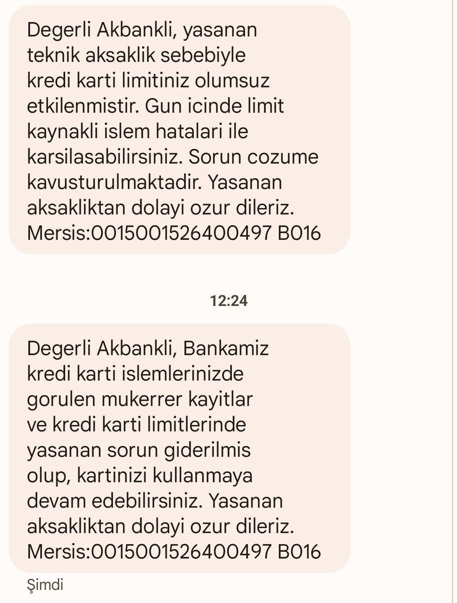 cryptoborsam's tweet photo. Bende Kredi veya Kredi Kartımı Bir Sorundan Dolayı Ödeyemediğimde #Akbank a Böyle Bir Mesaj Göndermek İstiyorum. Faiz Uygulamazlar Değil mi
😡😡😡 https://t.co/g9HBZXeQX0