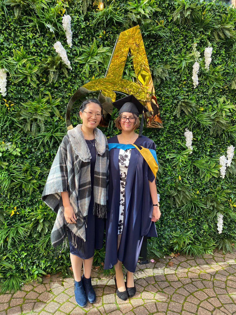 vickyteacher93's tweet photo. Graduation 👩‍🎓 from yesterday! So pleased and proud that I have finally reacted this achievement. Thank you @OpenUniversity and #oufamily ♥️ https://t.co/dQtG6WTJHi