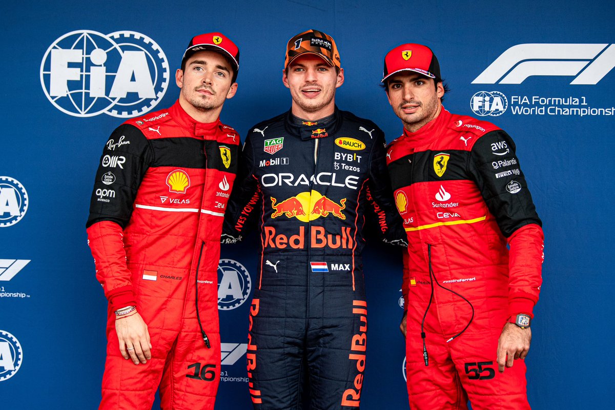 Scuderia Ferrari HP (@scuderiaferrari) on Twitter photo Congratulations on your second title, <a href="/Max33Verstappen/">Max Verstappen</a> 👊
#essereFerrari🔴 #JapaneseGP Congratulations on your second title, <a href="/Max33Verstappen/">Max Verstappen</a> 👊
#essereFerrari🔴 #JapaneseGP