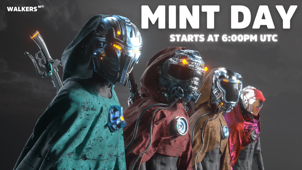 🚨MINT DAY | 6:00pm UTC🚨

Tanks are filled up and the spaceship is ready for blastoff 🚀 Hop on board or be left behind…
-
RT if you’re bullish🔥