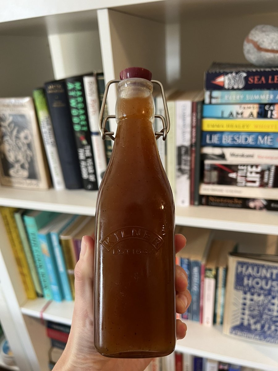 Homemade pumpkin spice syrup - completed it 🎃🍁☕️