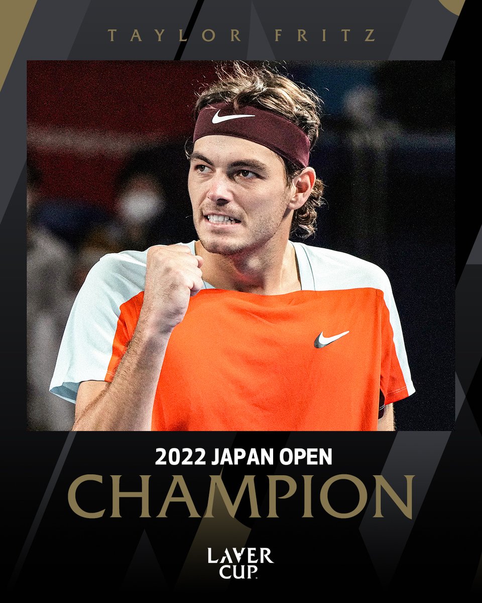 Taylor Fritz claims his 3rd ATP Tour singles title of the year in Japan.