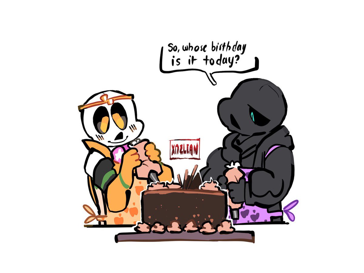 Happy Birthday Dream and Nightmare! by idiotofthecentury404 on