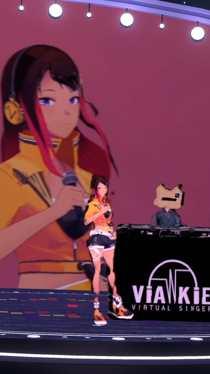 isetta_tpt's tweet photo. いいぜえ～
#VRChat　#VRMF2022 https://t.co/1WACHQb5Qs