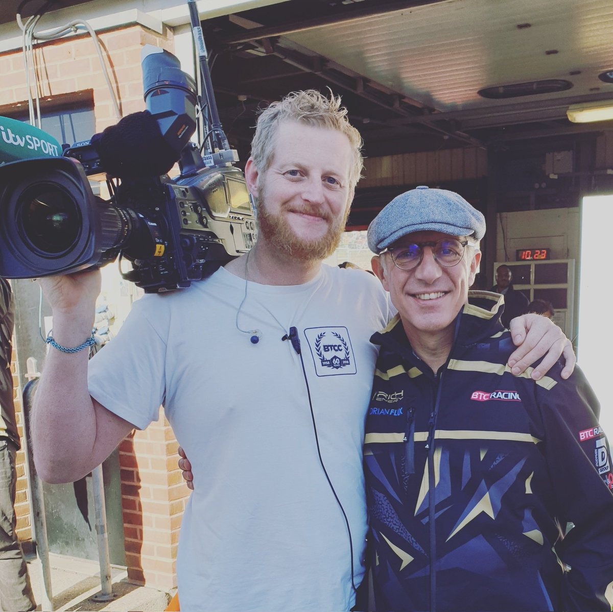 robhillmedia's tweet image. Happy BTCC retirement to this guy. His misbehaviour during interviews will be missed. I&apos;m sure we&apos;ll still see him around the pits and paddock though. #JasonPlato @jasonplato #btcc #robhillmedia
