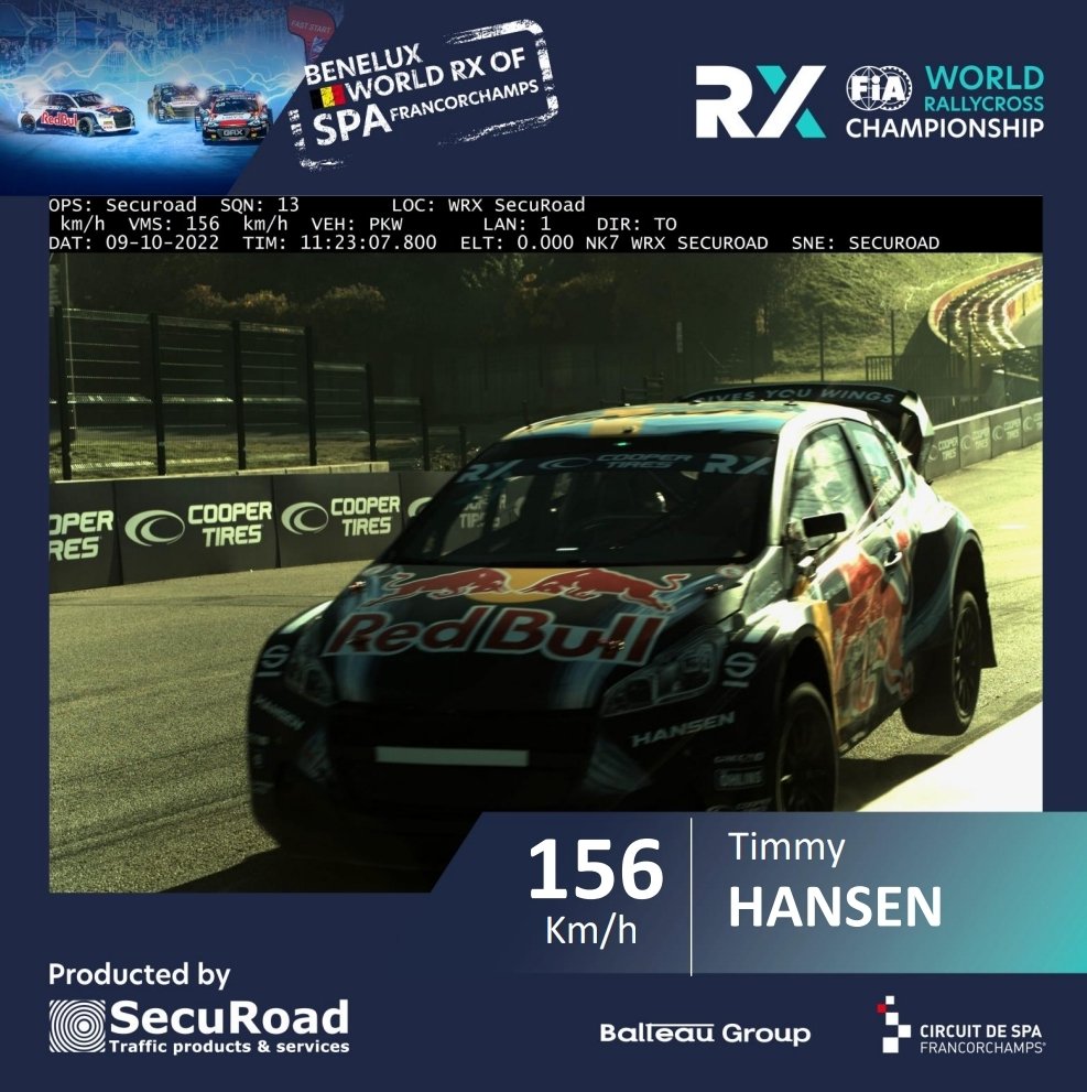 Looks like <a href="/Timmy_Hansen/">Timmy Hansen</a> was a Lil  bit faster #spaworldrx #rx #rallycross