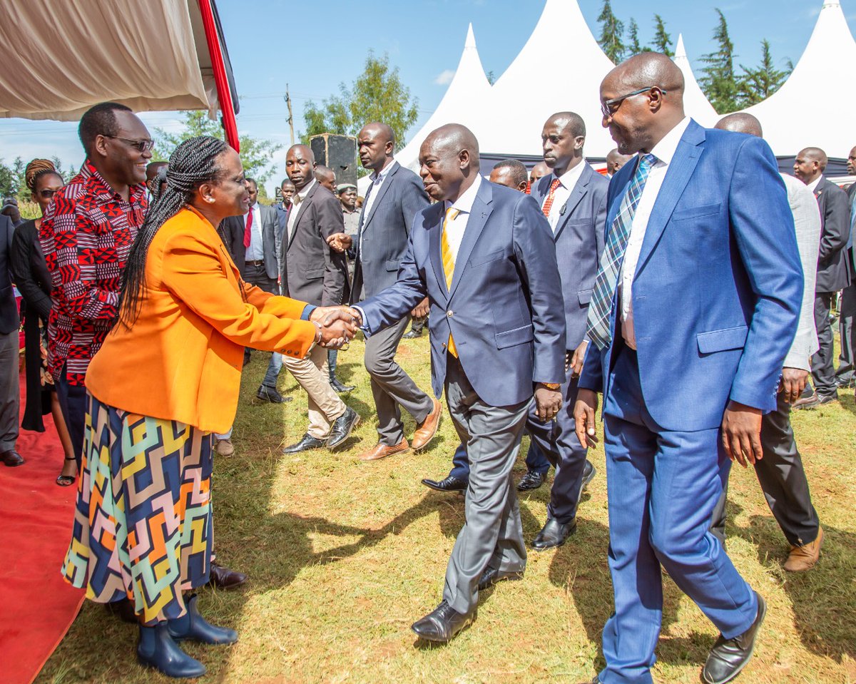 In Pictures: DP Rigathi Gachagua attends the thanksgiving service at Koilel AIC, Uasin Gishu County
