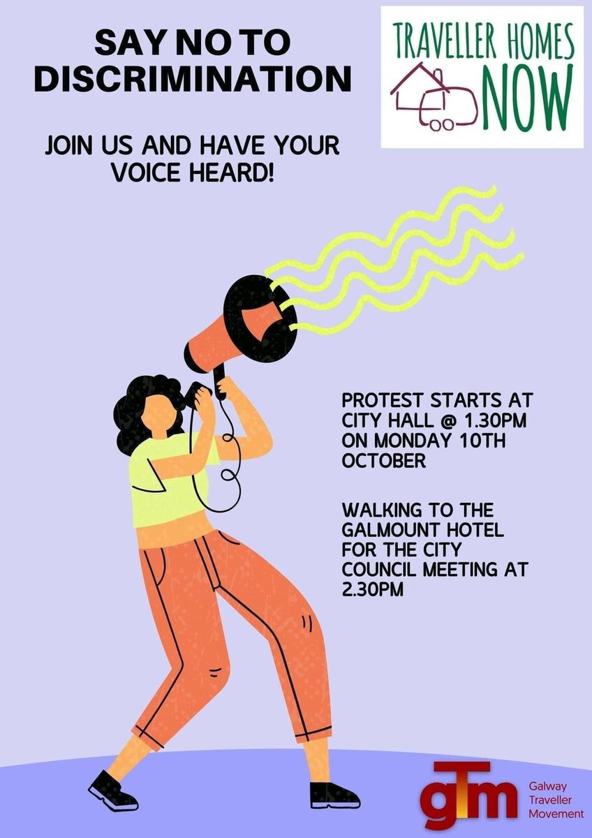 *TOMORROWS PROTEST*
Please fill in the survey below so we can bring the demands to the protest TOMORROW!

Traveller community, our allies, and friends with regard to his anti-Traveller comments and violation of Traveller's Human Rights.

forms.office.com/pages/response…...
<a href="/GalwayCityCo/">Galway City Council</a>