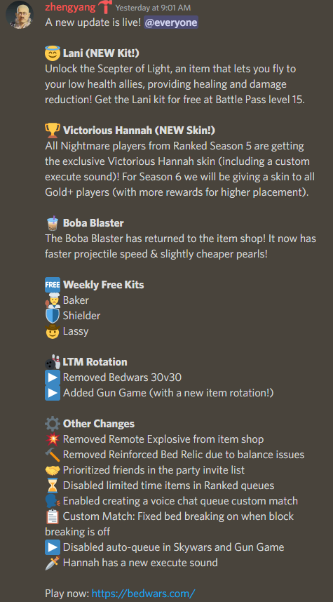 Easy_Games_'s tweet photo. Full Patch Notes: https://t.co/pM9DjORwdM