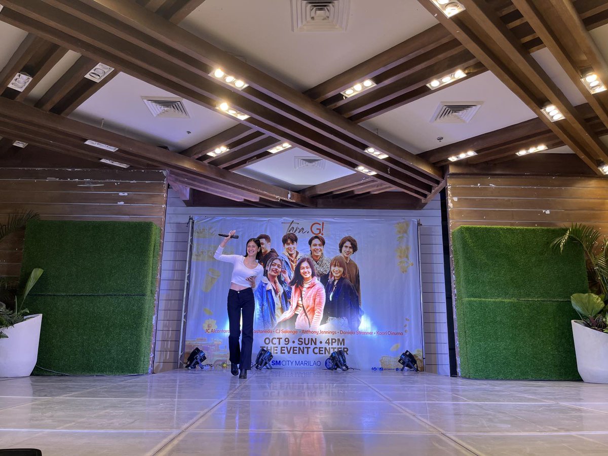 ofc_iwant's tweet photo. Siyempre, our pretty Legarda is here!
Kaori Oinuma at today's #GTour!

#TaraG https://t.co/0hEw2qgTMh