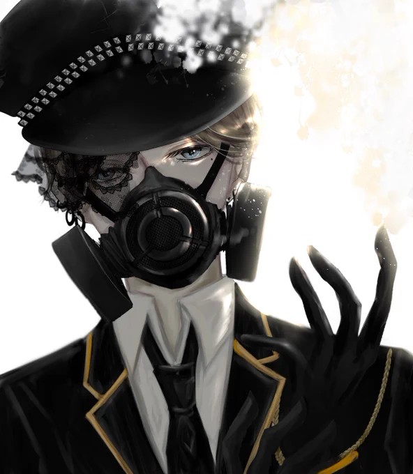 #私の個性はきっと誰かにささる誰かに刺さるといいなと…マスクとか金髪碧眼とかスーツとか 