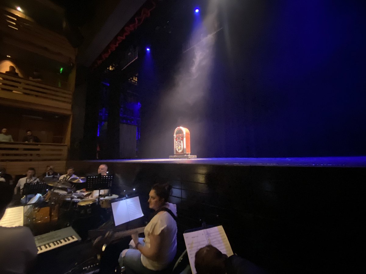 itsmarkodonnell's tweet photo. Great craic playing in @mptarmagh the past few days for “All Shook Up” - an Elvis musical. Fantastic band and great cast. https://t.co/gn2PRHKTjb