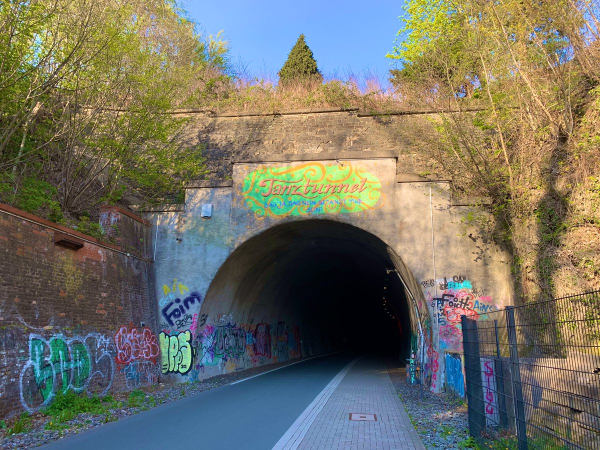 Trassenblicke, Am Tanztunnel #nordbahntrasse #wuppertal