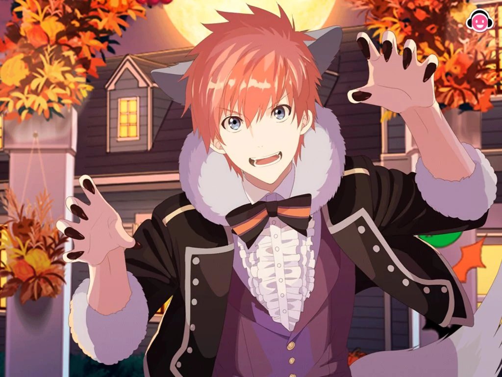 orangeotd's tweet image. the orange anime character of the day is leon from i-chu!