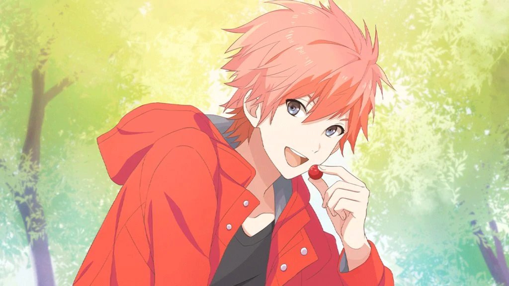 orangeotd's tweet image. the orange anime character of the day is leon from i-chu!