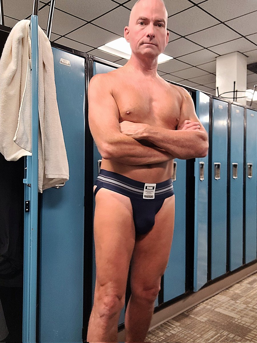 androfanatics's tweet photo. A little late posting #Joctober pics. Here's my Navy blue #Jockstrap from #THKMale
#LickerroomJockstrap https://t.co/Lcs9xDB5m1