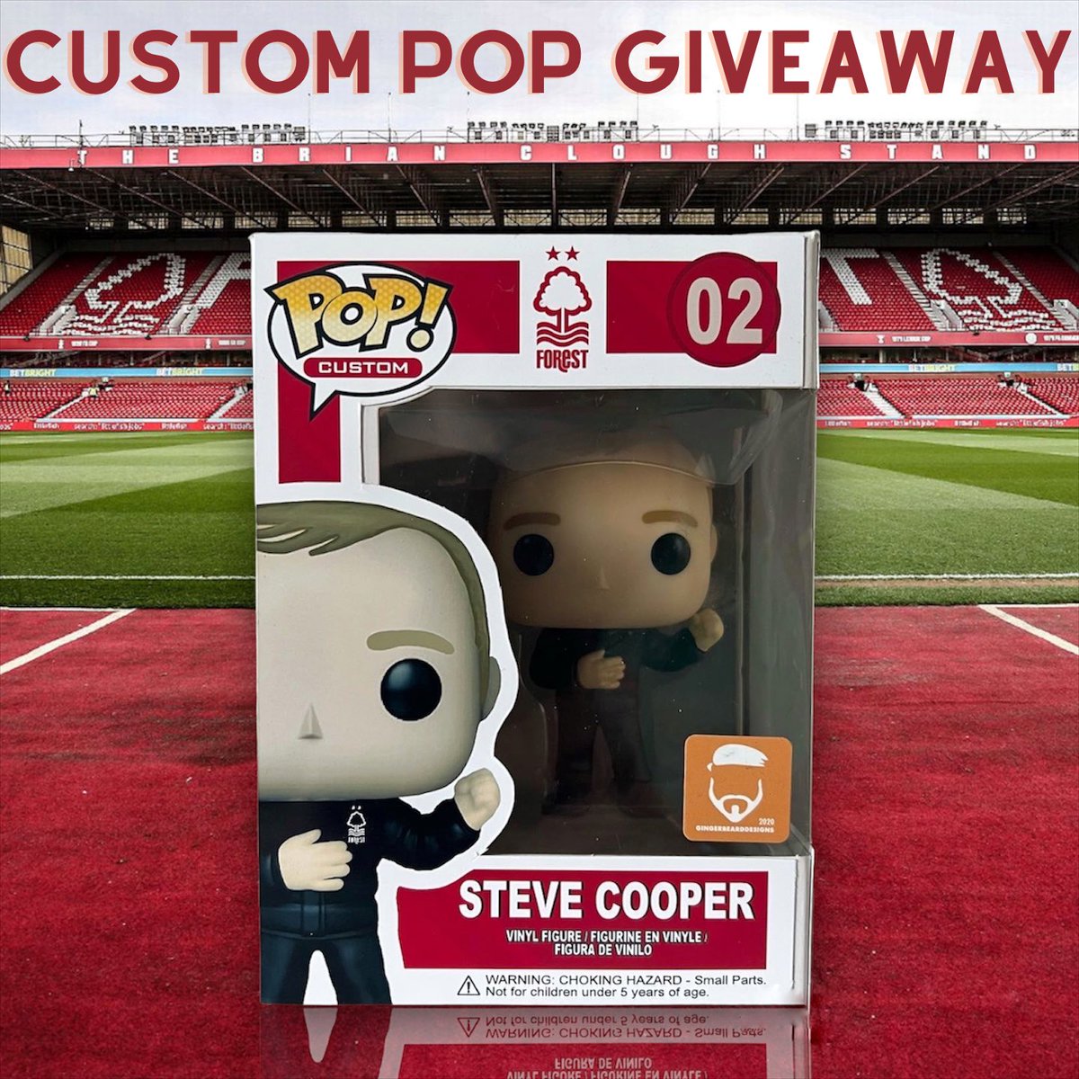 Steve Cooper - Custom Pop Giveaway

All you need to do is Like, Follow and Retweet this for a chance of winning a Steve Cooper Custom Pop! Winner will be announced on 31st October.

This will also be ran on Instagram and Facebook. 

Good luck! #NFFC