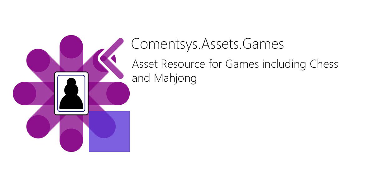 Comentsys's tweet photo. Comentsys․Assets․Games is available on @nuget at https://t.co/2llYvnoJq5 for .NET Standard uses Comentsys.Toolkit and provides Asset Resources using SVG for Chess Pieces and Mahjong Tiles #nuget #comentsys https://t.co/cNuZGeQkZX
